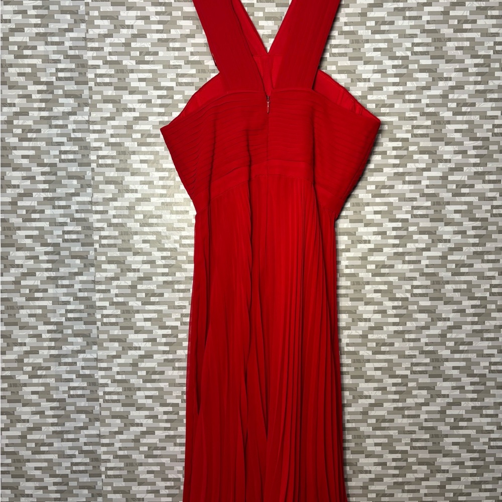 BCBG Striking Red Backless Dress - Picture 2 of 3